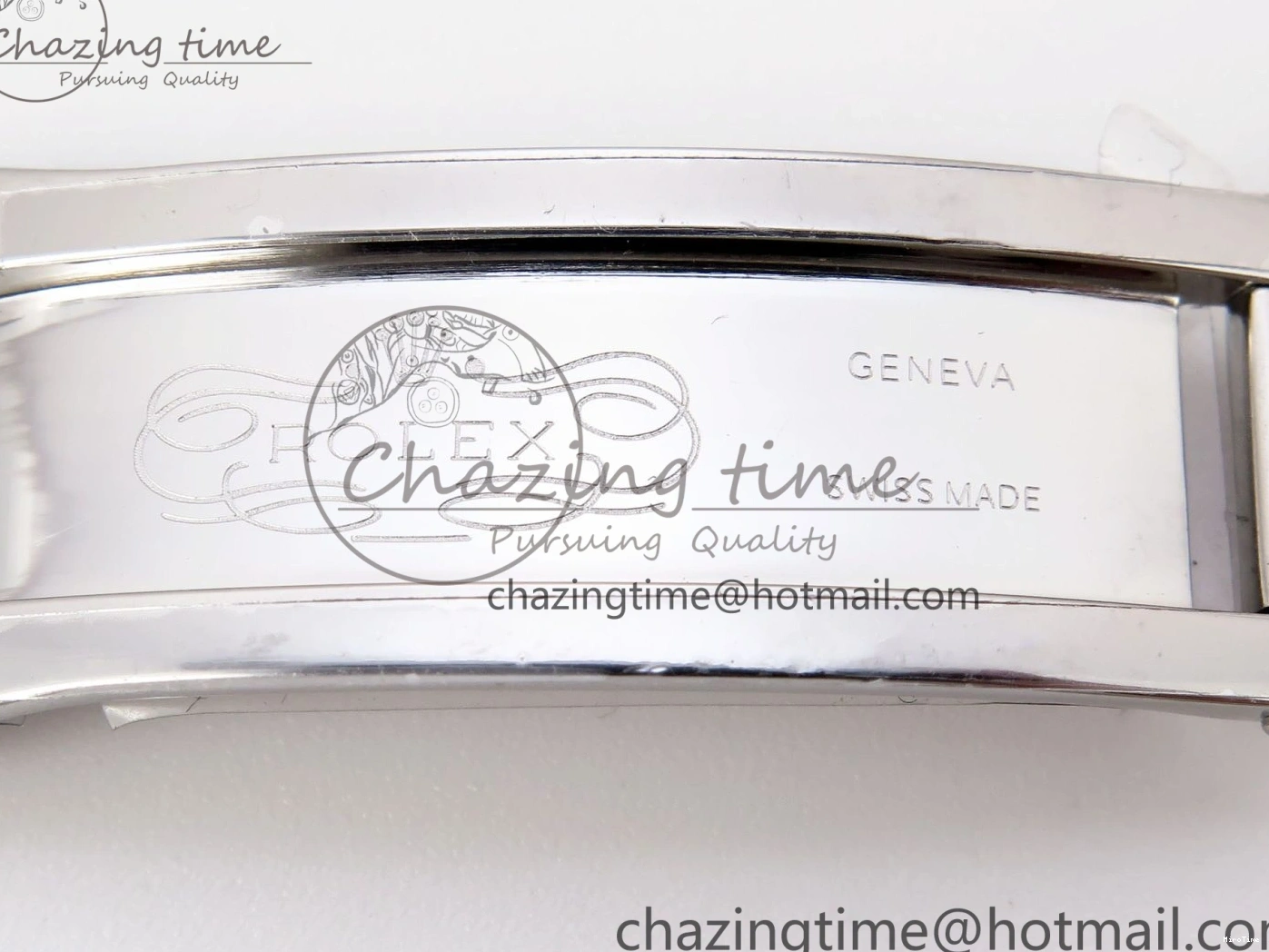 MiroTime 0426 QuickDry DayDate 40 SS GSF Gain Weight Blue Roman Dial Diamonds Bezel on President Bracelet A 1917